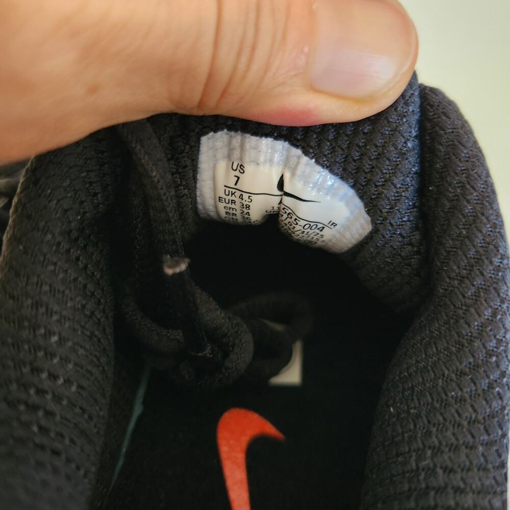 Nike Women's Shox R4 Trainers, Black Black Max Orange 000, 7 US - Picture 7 of 10